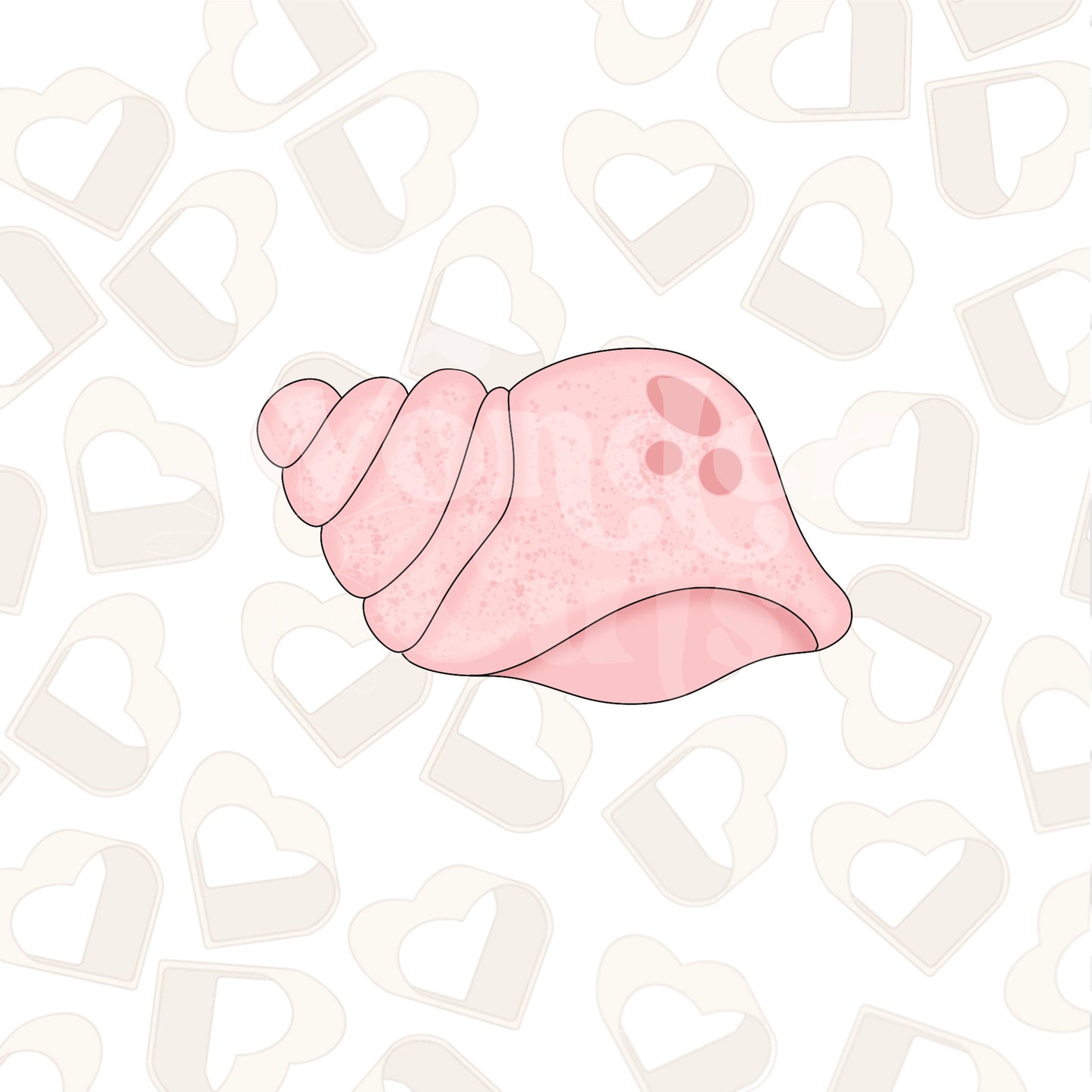 Seashell 3 Cookie Cutter
