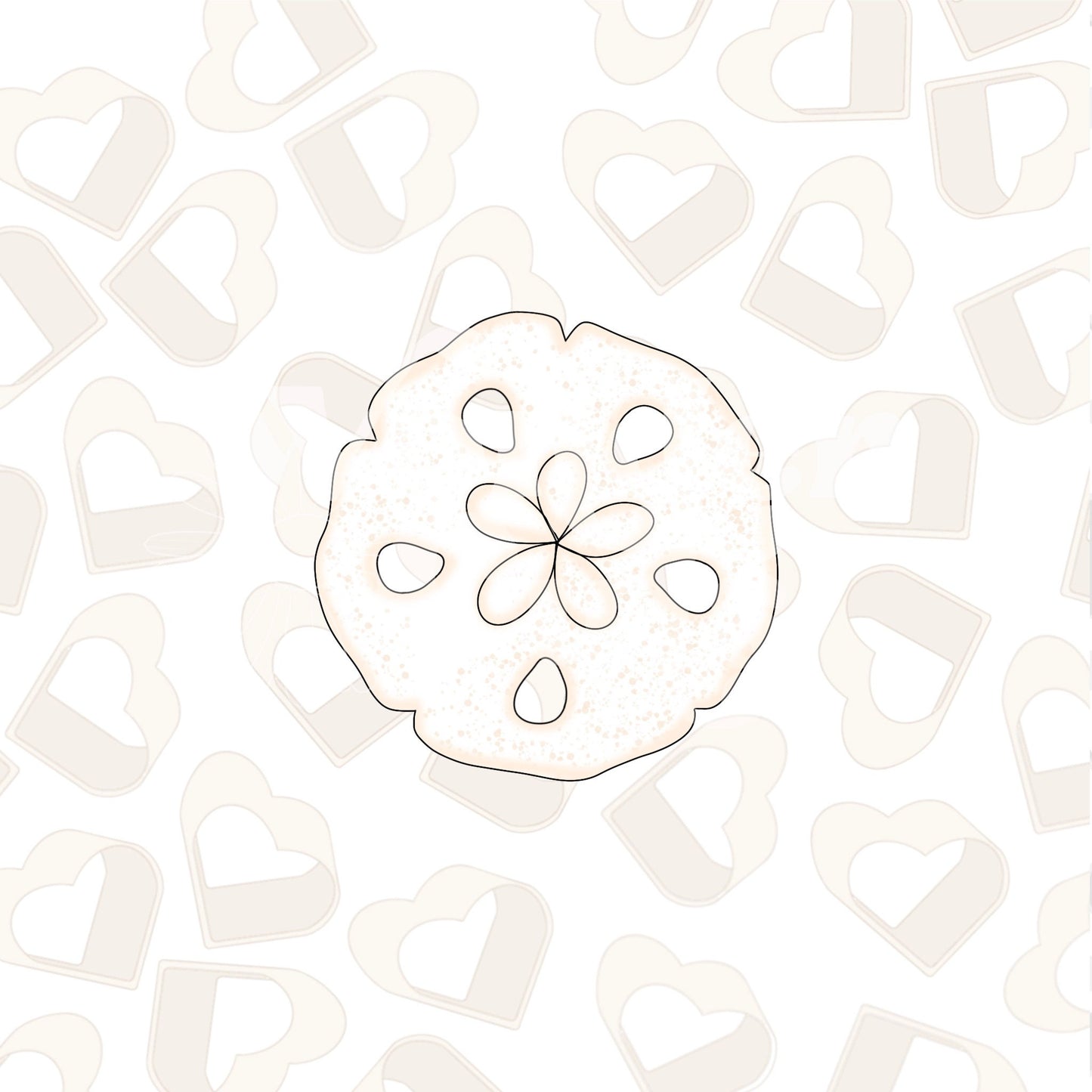 Sand Dollar Cookie Cutter