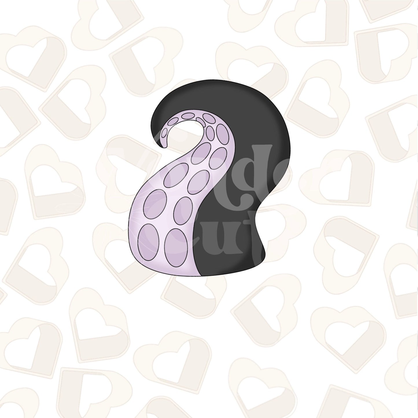 Villain Tentacle Cookie Cutter
