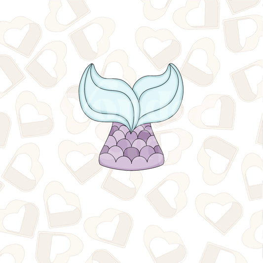 Chubby Mermaid Tail Cookie Cutter