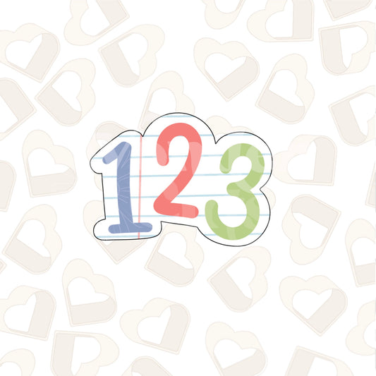 1 2 3 Cookie Cutter