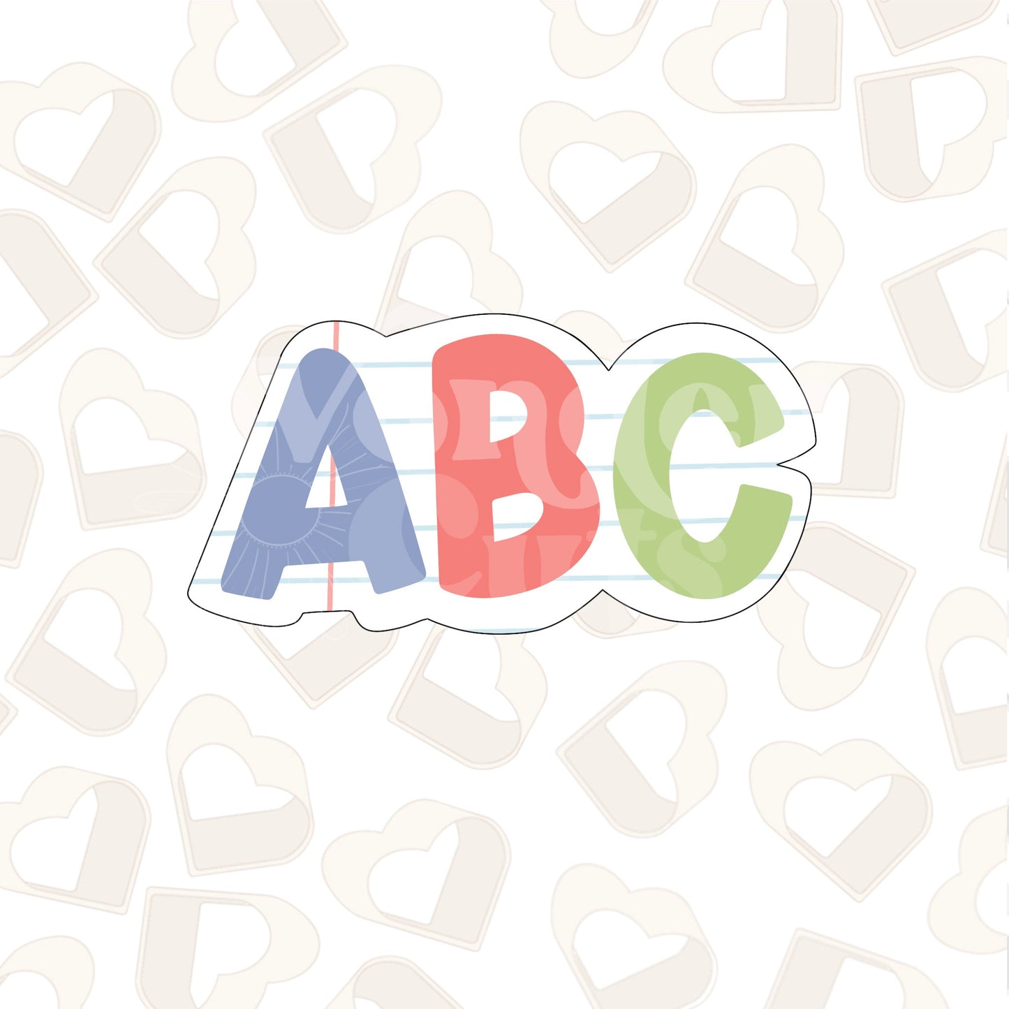 ABC Edition 2 Cookie Cutter