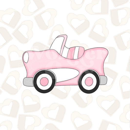 Retro Doll Car Cookie Cutter