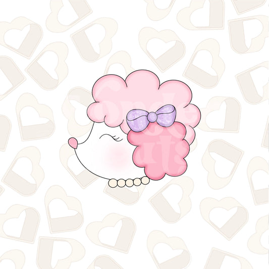Poodle Head Cookie Cutter