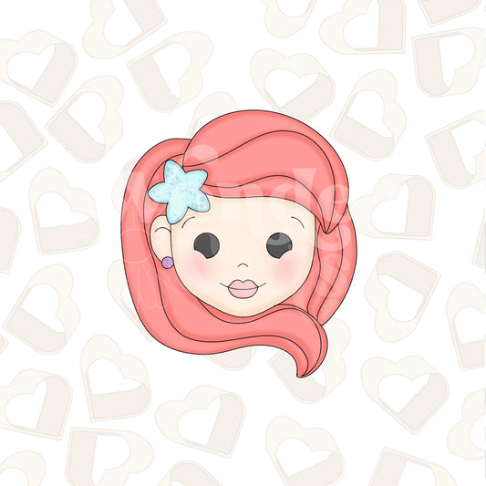 Mermaid Princess Cookie Cutter