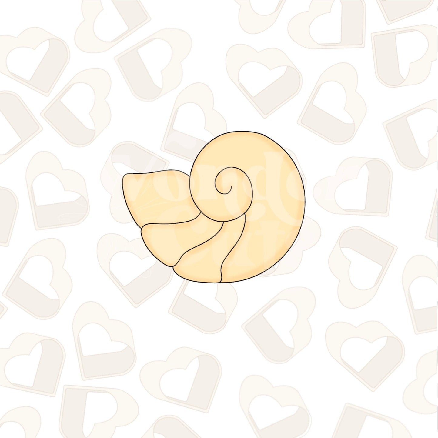Seashell 2 Cookie Cutter
