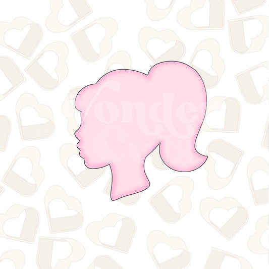 Girl Silhouette Cookie Cutter
