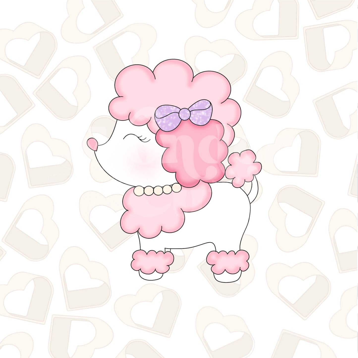 Doll Poodle Cookie Cutter