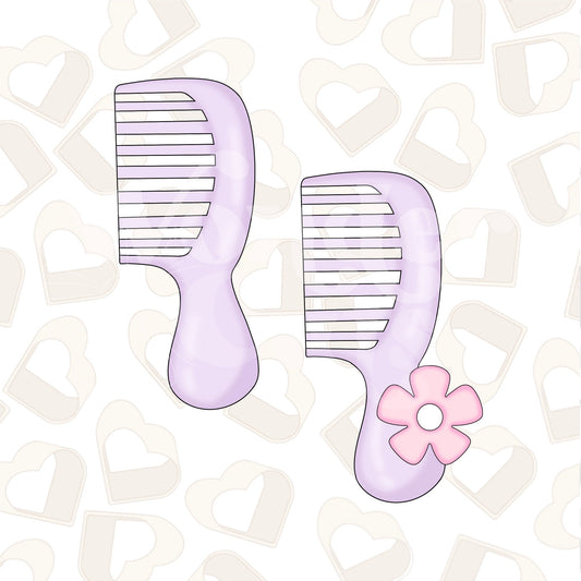 Hair Comb Cookie Cutter