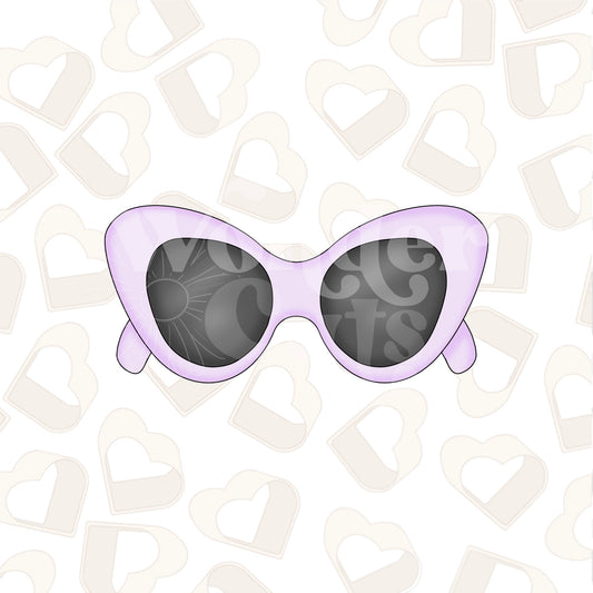 Retro Sunglasses Cookie Cutter