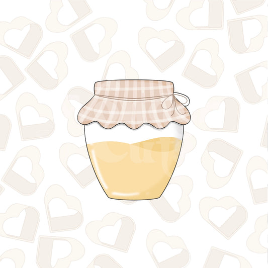Honey Jar / Jam Jar Cookie Cutter