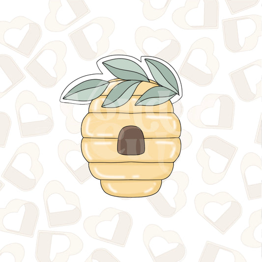 Greenery Bee Hive 1 Cookie Cutter