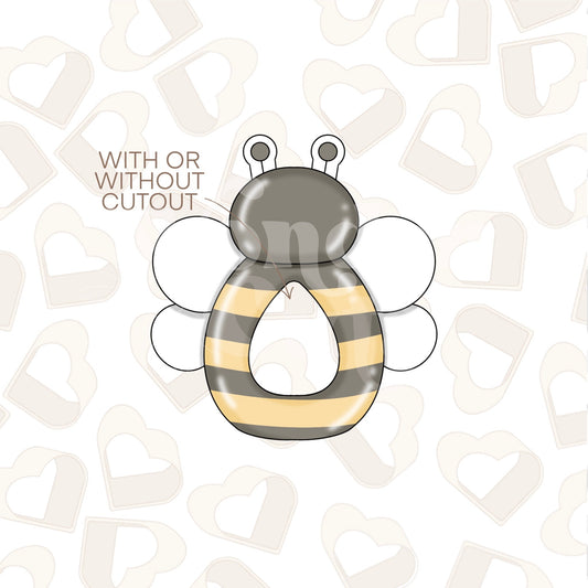 Bee Baby Rattle Cookie Cutter