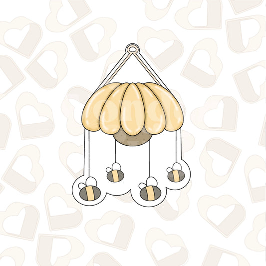Bee Baby Mobile Cookie Cutter