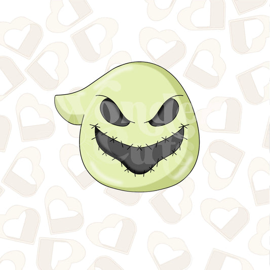 Boogie Head Cookie Cutter