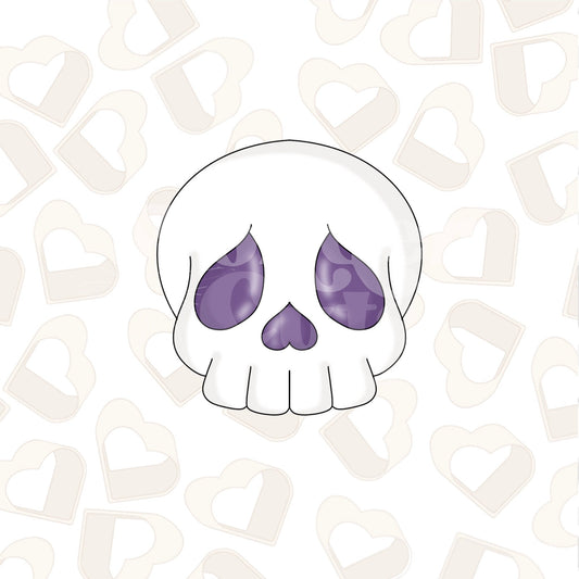 2023 Skull Cookie Cutter