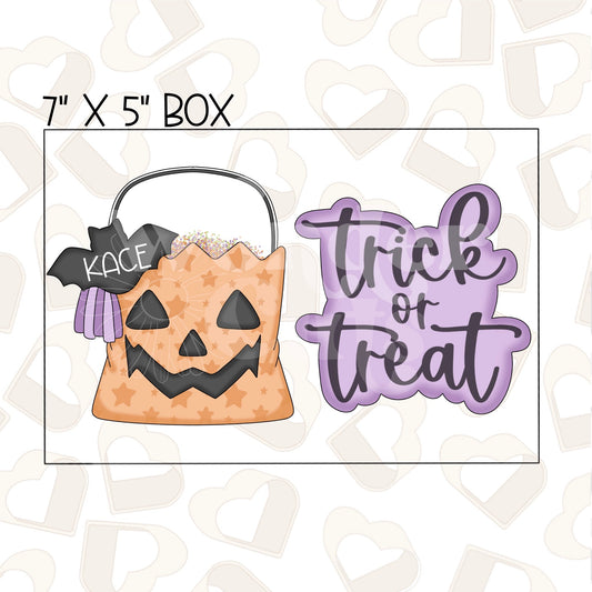 Trick or Treat Set of 2 Cookie Cutter