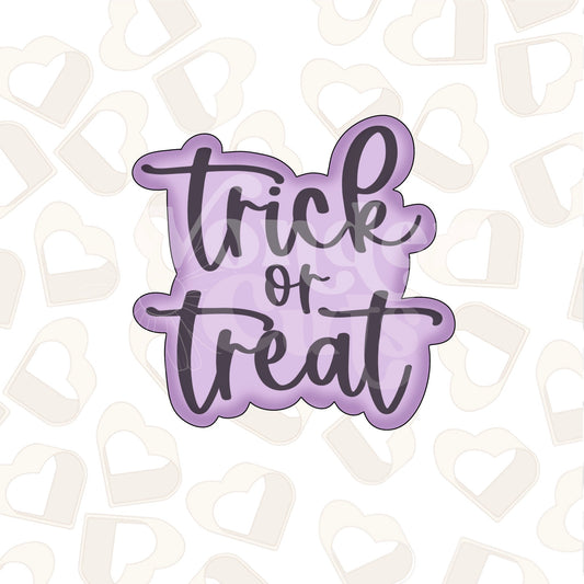 Trick or Treat Cookie Cutter