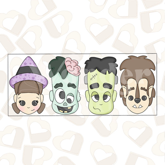 Ghoul Gang Cookie Cutter