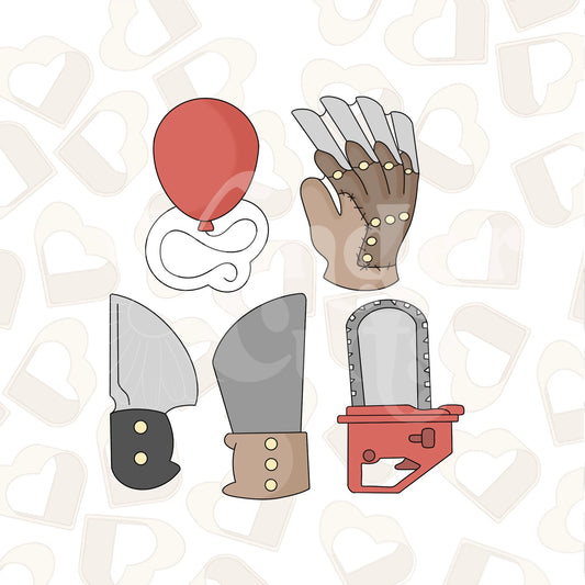 Killer Halloween Mini Cookie Cutter