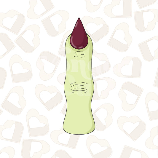 Long Witch Finger Cookie Cutter