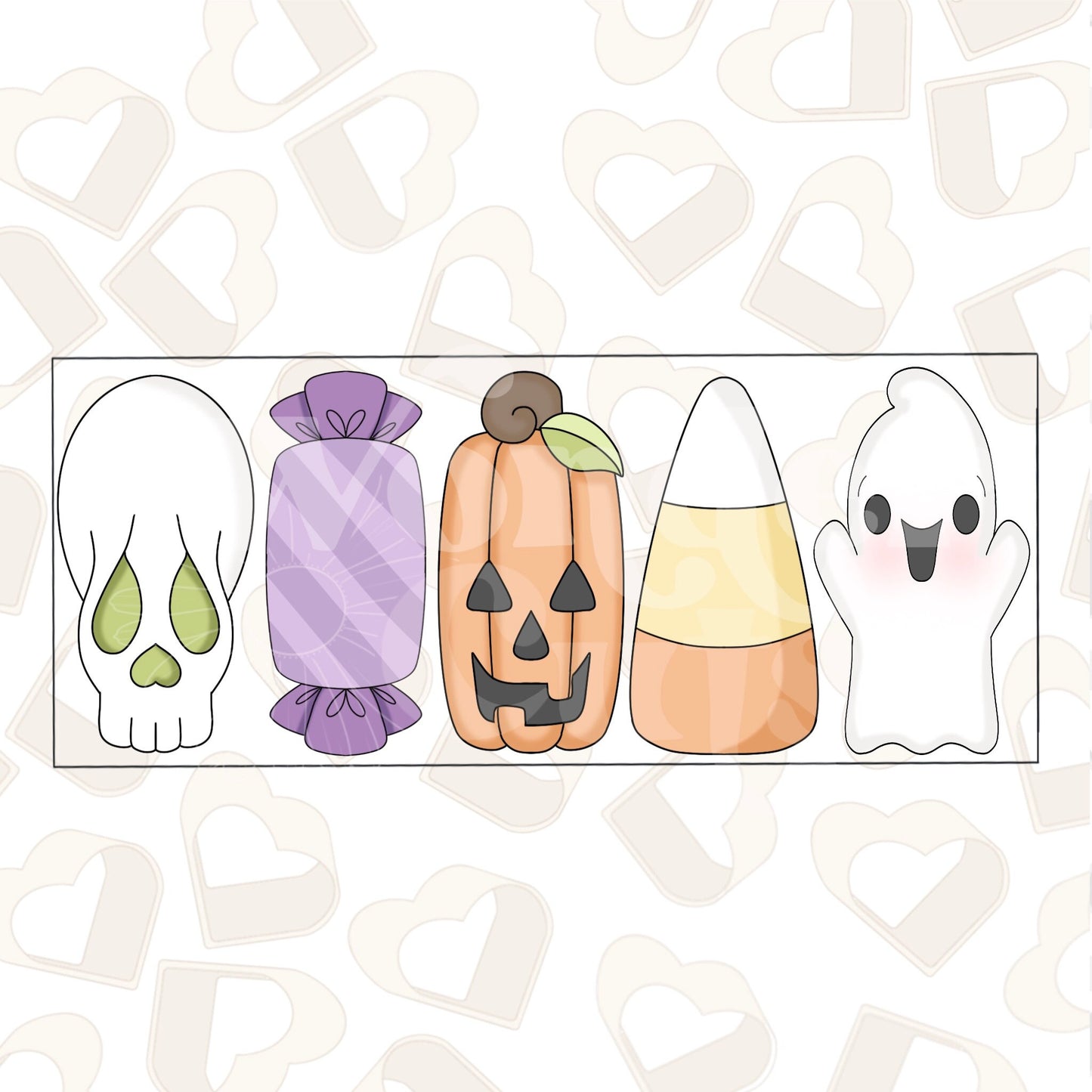 Halloween Sticks Cookie Cutter