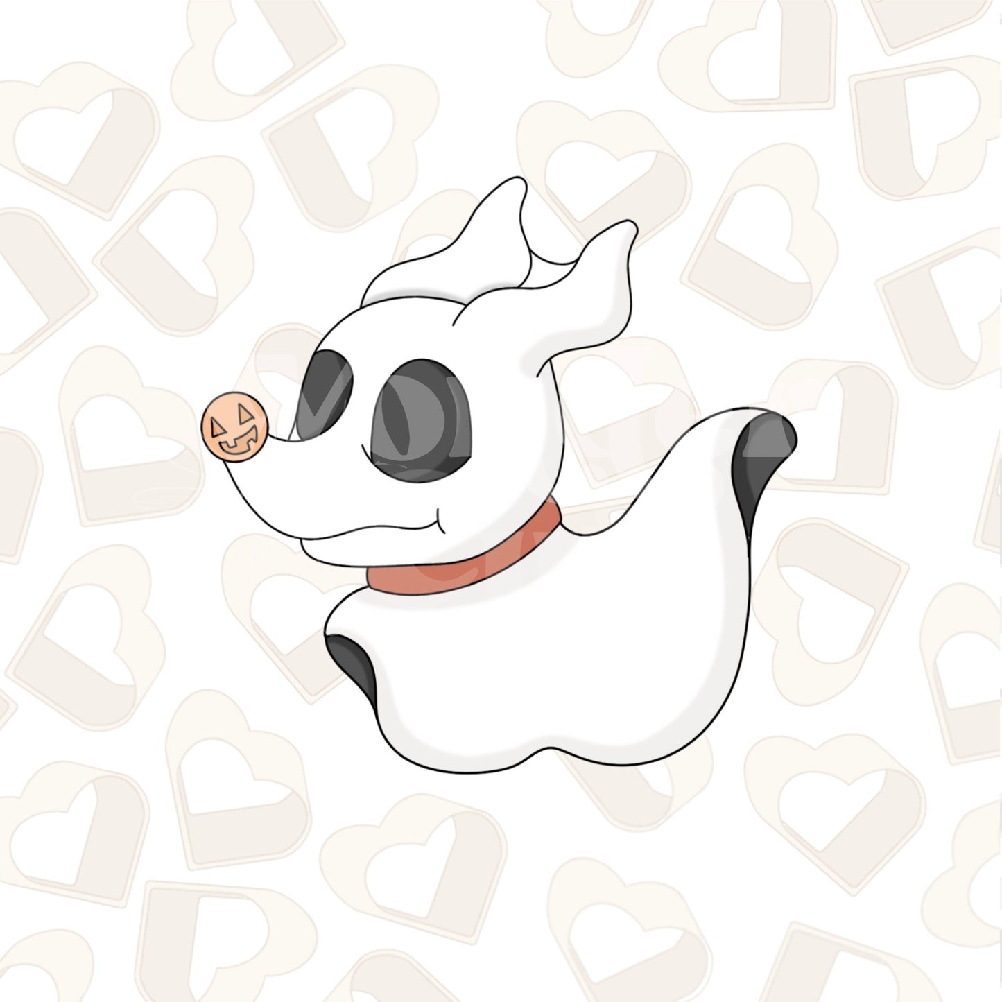 Ghost Dog Cookie Cutter
