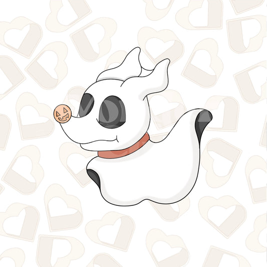 Ghost Dog Cookie Cutter