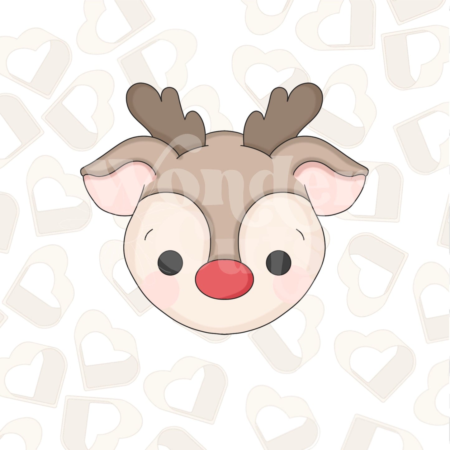 2023 Reindeer Cookie Cutter