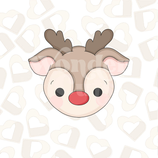 2023 Reindeer Cookie Cutter