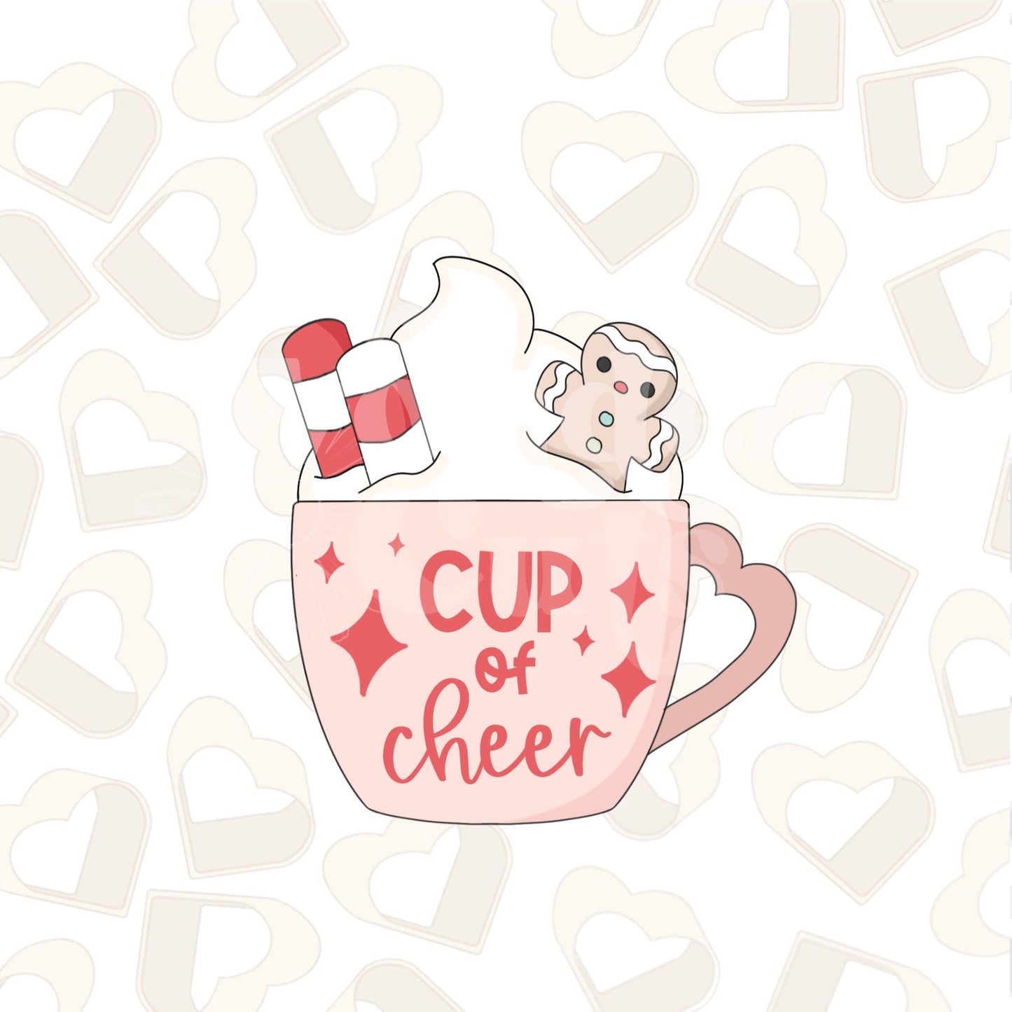 Cup of Cheer Mug Cookie Cutter