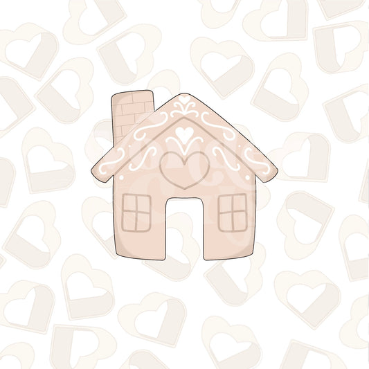 Gingerbread House Mug Hugger Cookie Cutter