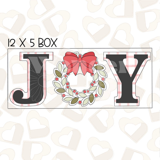 JOY Set of 3 Cookie Cutter