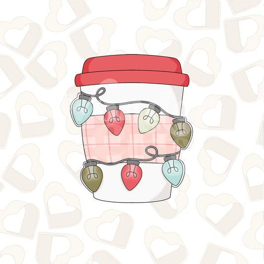 Light Coffee Cup Cookie Cutter