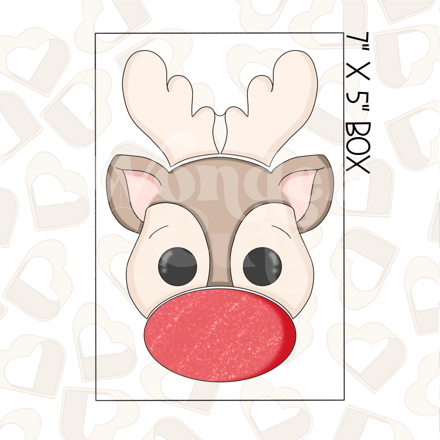 Build-A-Reindeer Set of 3 Cookie Cutter