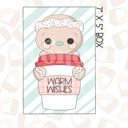 Warm Wishes Gingy Coffee Set of 2 Cookie Cutter