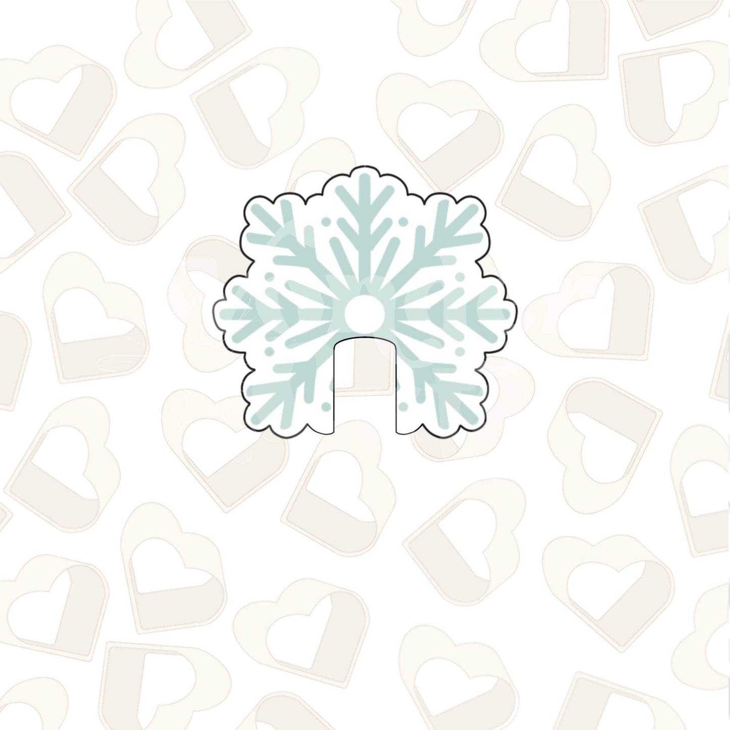 Snowflake Mug Hugger Cookie Cutter