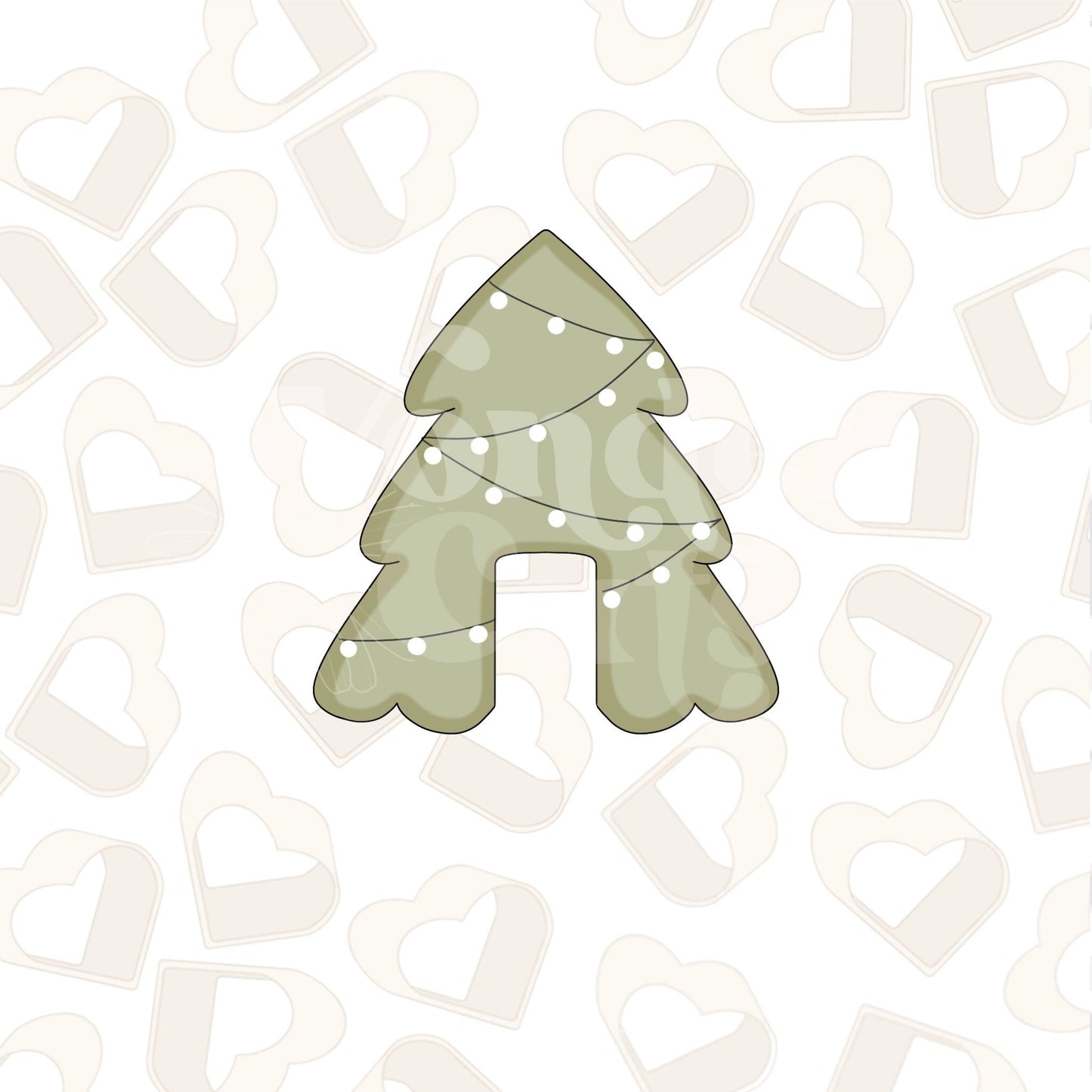 Christmas Tree Mug Hugger Cookie Cutter