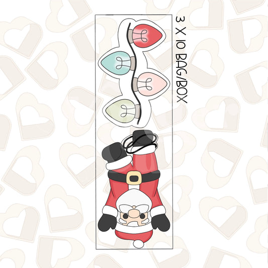 Tangled Santa Set of 2 Cookie Cutter