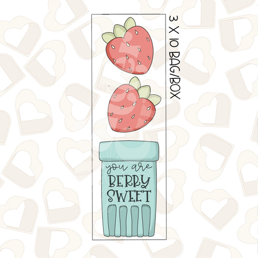 Berry Sweet Skinny Set of 2 Cookie Cutter