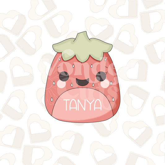 Strawberry Squishy Cookie Cutter