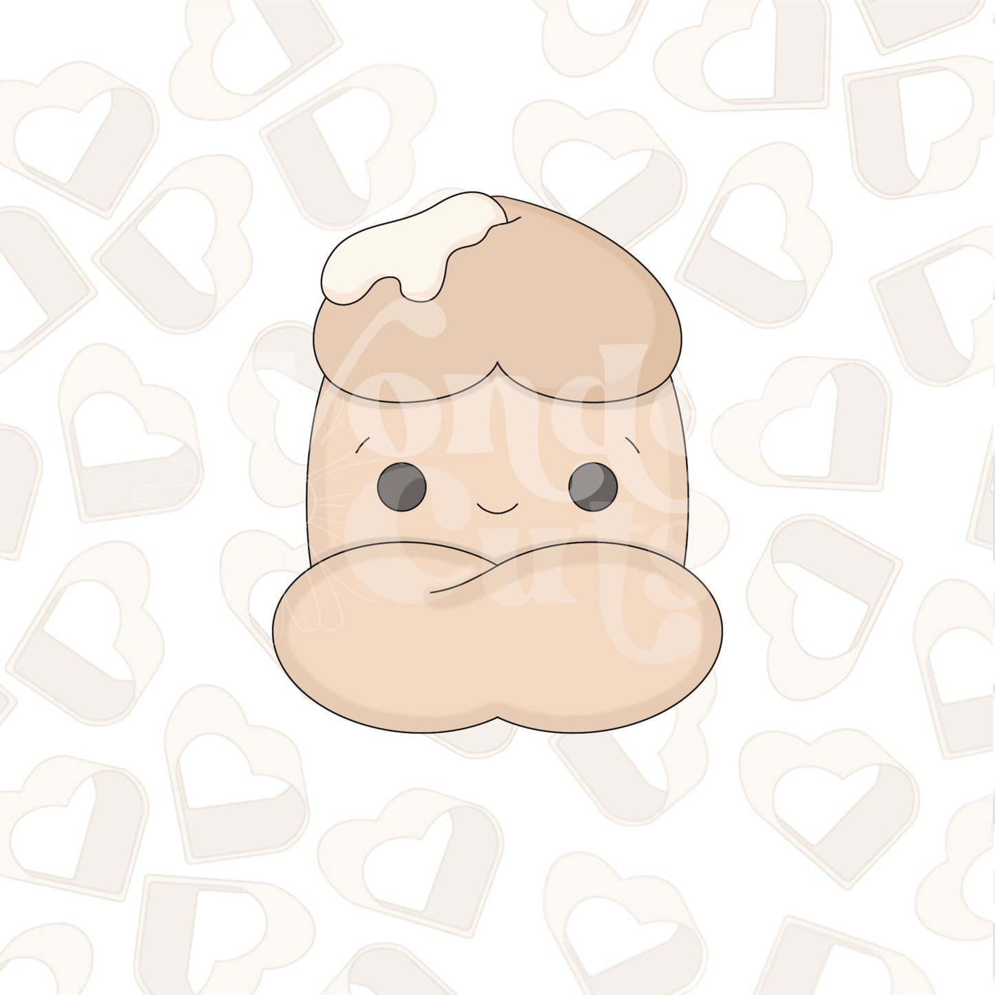 Chubby Weenie Cookie Cutter