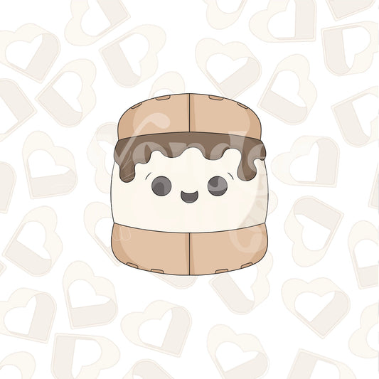 S'mores Squishy Cookie Cutter