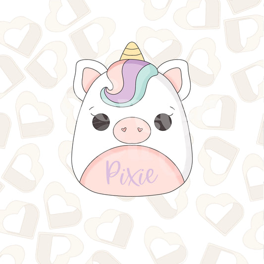 Unicorn Squishy Cookie Cutter