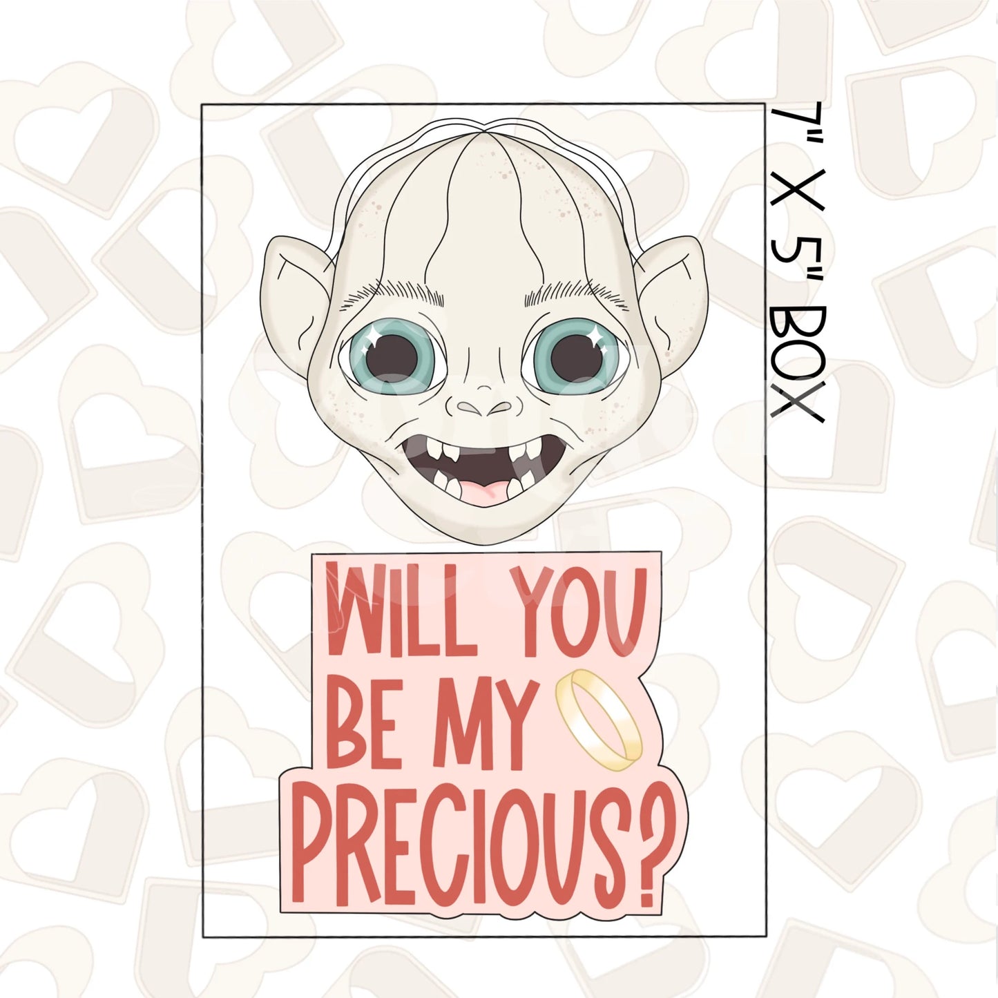 Be My Precious Set of 2 Cookie Cutter