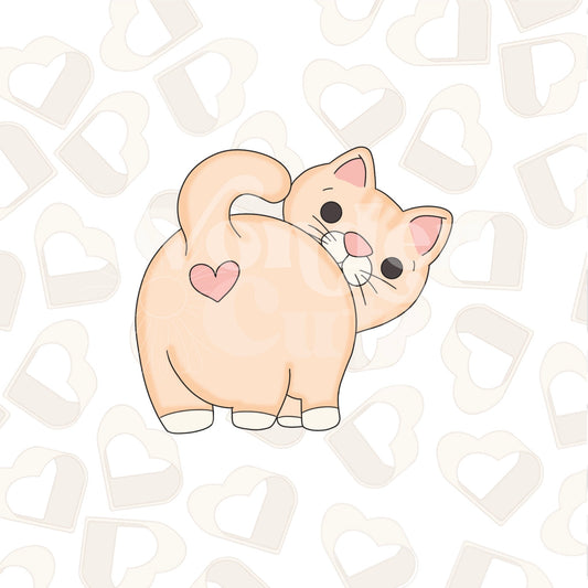 Booty Kitty Cookie Cutter