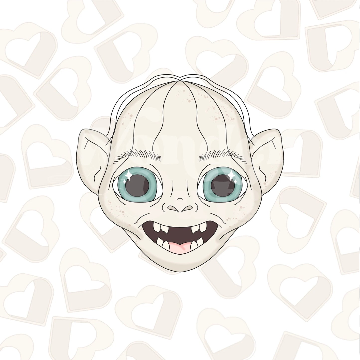 Cave Creature Cookie Cutter