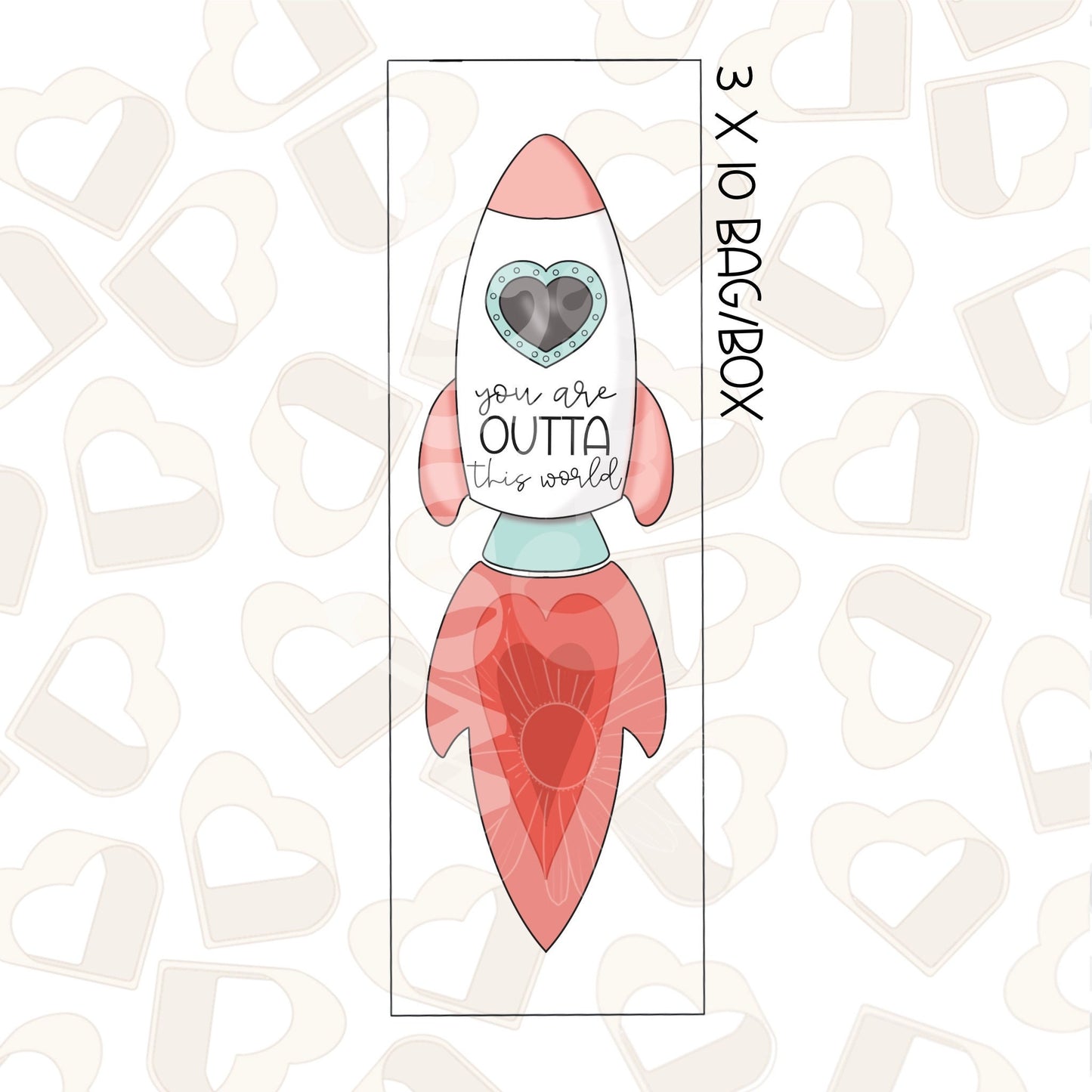 Outta This World Spaceship Set of 2 Cookie Cutter