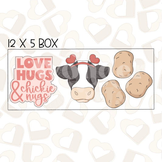 Fast Food Nuggets Set of 3 Cookie Cutter