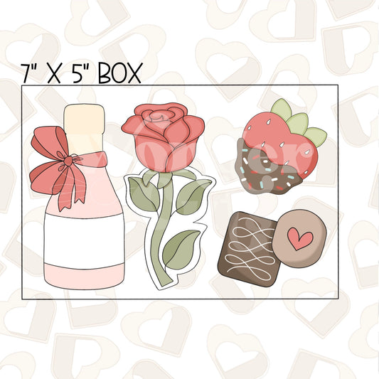 Sweetheart Box Set of 4 Cookie Cutter